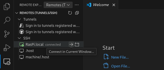 VS Code Remote Dev